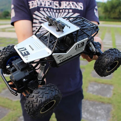 New 4WD RC Cars Off Road Remote Control Cars Radio Buggy Truck Racing Drift with Led Lights RTR Vehicle for Children’s Toy Gifts