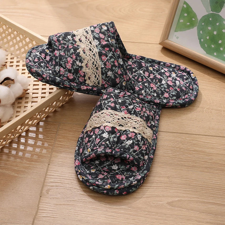 Women Vintage Home Slippers