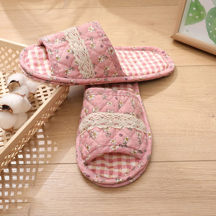 Women Vintage Home Slippers