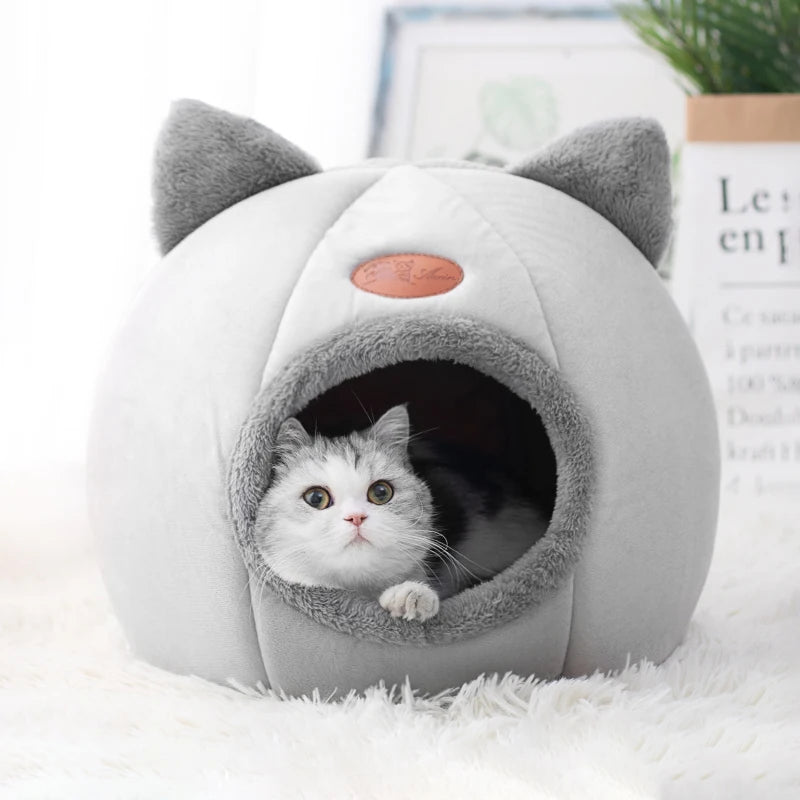 New Deep Sleep Comfort In Winter Cat Bed Iittle Mat