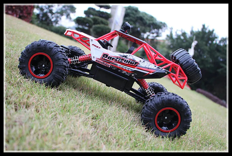 New 4WD RC Cars Off Road Remote Control Cars Radio Buggy Truck Racing Drift with Led Lights RTR Vehicle for Children’s Toy Gifts