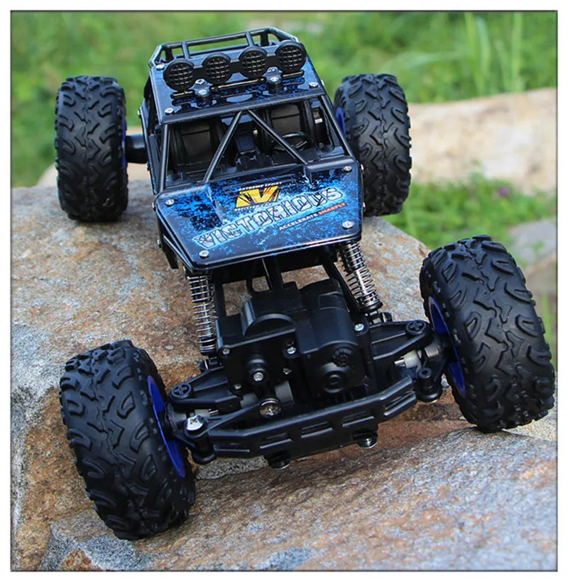 New 4WD RC Cars Off Road Remote Control Cars Radio Buggy Truck Racing Drift with Led Lights RTR Vehicle for Children’s Toy Gifts