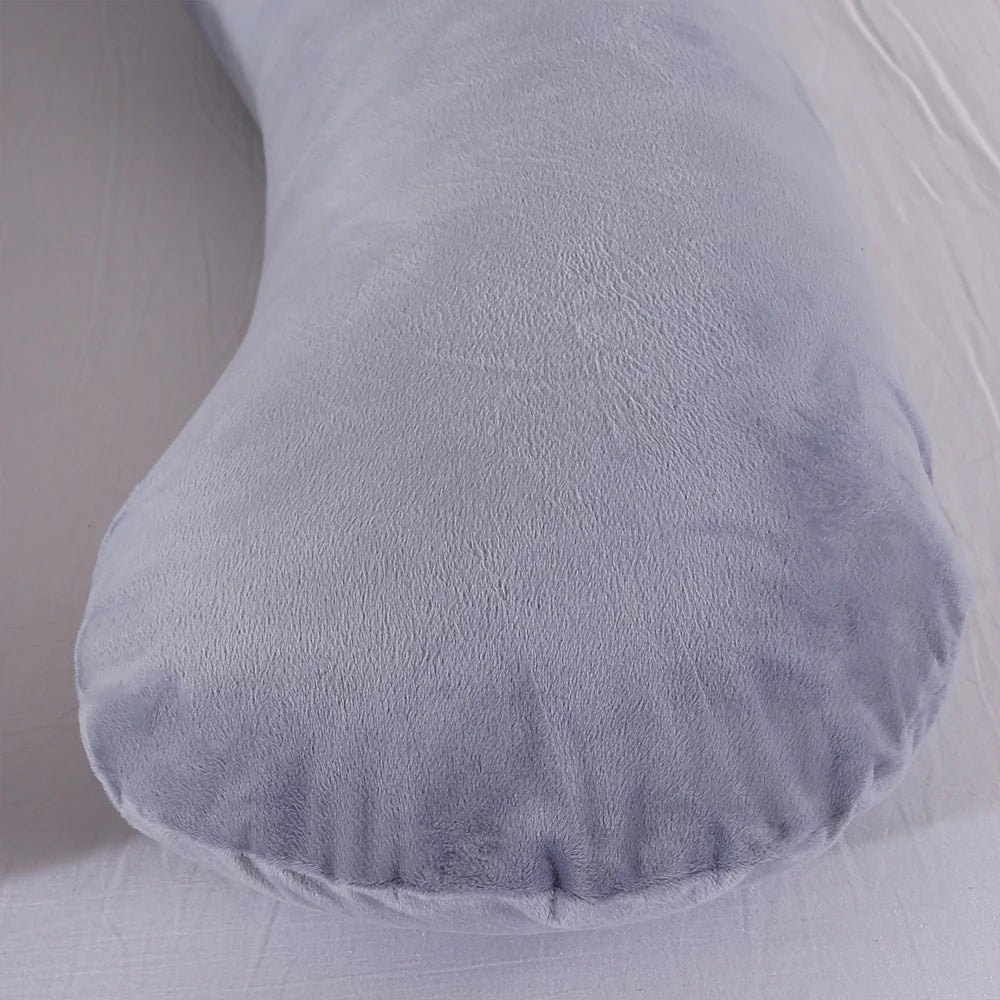 PANGDUBE Pregnancy Pillow 130*70cm Sleeping Waist Pillow for Pregnant Women Nursing Pillow Breastfeeding Cushion for Women