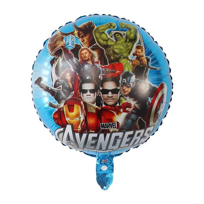 Big 3D Spiderman Iron Man Hero Aluminum Foil Balloons Birthday Party Decorations Kids Cartoon Baby Shower Supplies Gift Globos