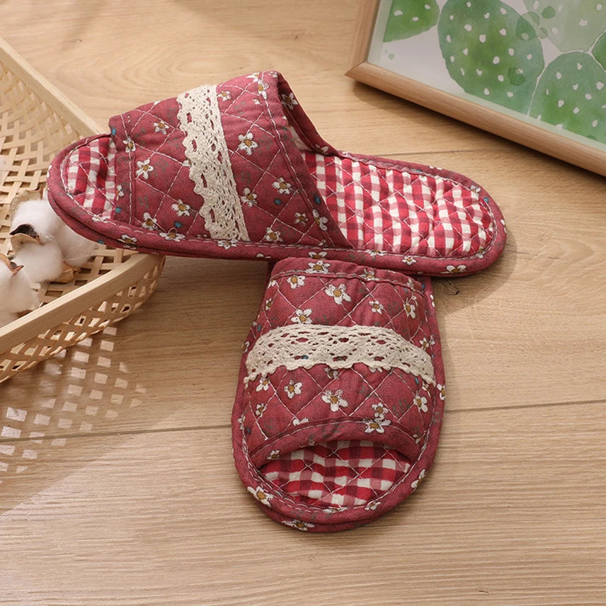 Women Vintage Home Slippers