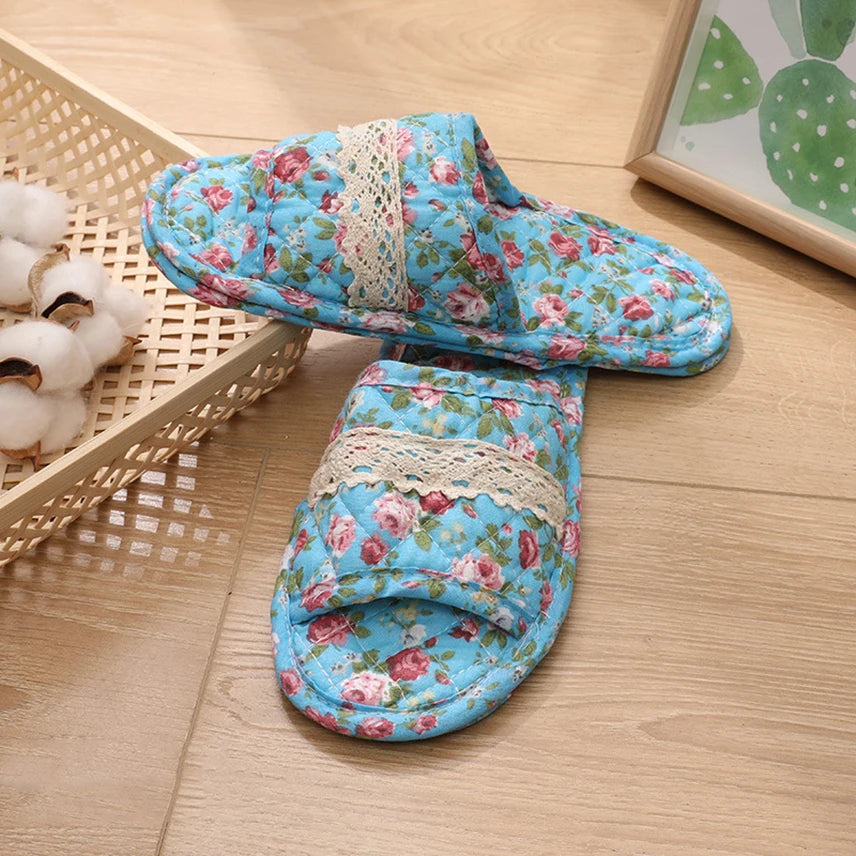 Women Vintage Home Slippers