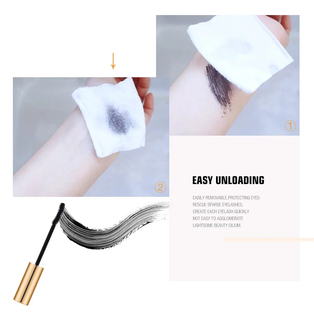 O.TWO.O 3D Fiber Lashes Thick Lengthening Mascara Long Black Lash Eyelash Extension