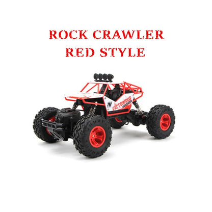 New 4WD RC Cars Off Road Remote Control Cars Radio Buggy Truck Racing Drift with Led Lights RTR Vehicle for Children’s Toy Gifts