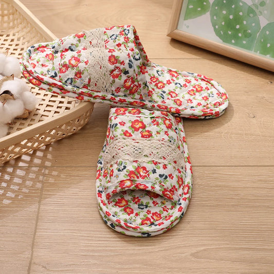 Women Vintage Home Slippers