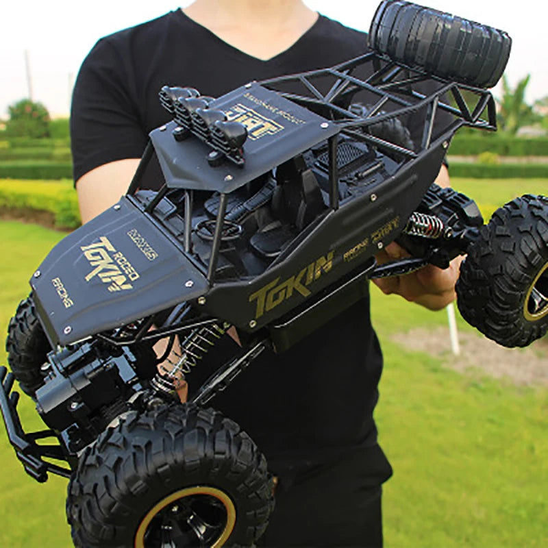 New 4WD RC Cars Off Road Remote Control Cars Radio Buggy Truck Racing Drift with Led Lights RTR Vehicle for Children’s Toy Gifts