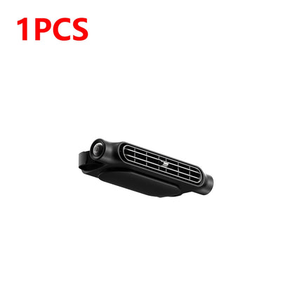 1-5PCS Car Headrest Cooling Air Fan 3 Speeds Adjustable Car Interior Rear Headrest Fan Cooler Air Cooling Fan Car Accessories