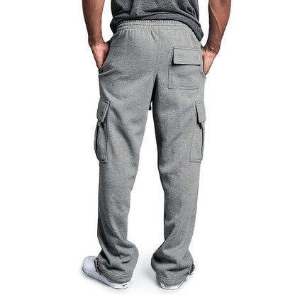 Mens Sweatpants Straight Fit Joggers for Sports and Streetwear