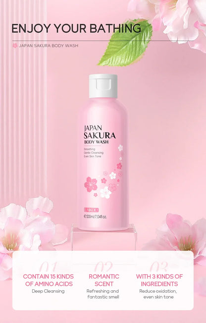 LAIKOU Sakura Shower Gel Long Moisturizing