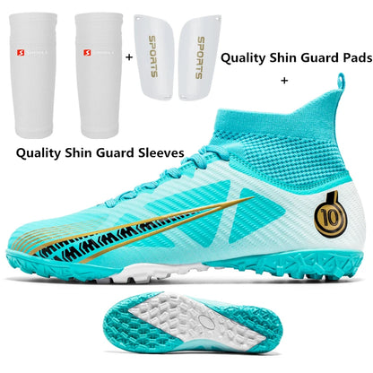 Men FG/TF Football Boots Futsal Professional Unisex Kids