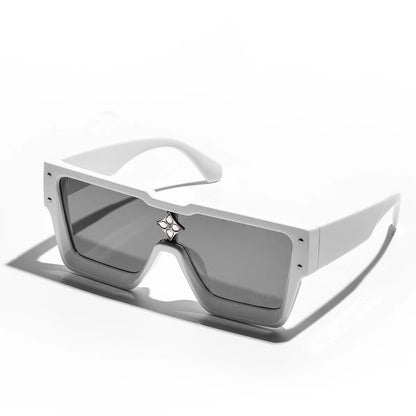 Ruiao Retro Black Millionaire Shades Luxury Sunglasses 2025 For Men Designer Famous Brand Square Sun Glasses Man Women Sunglass