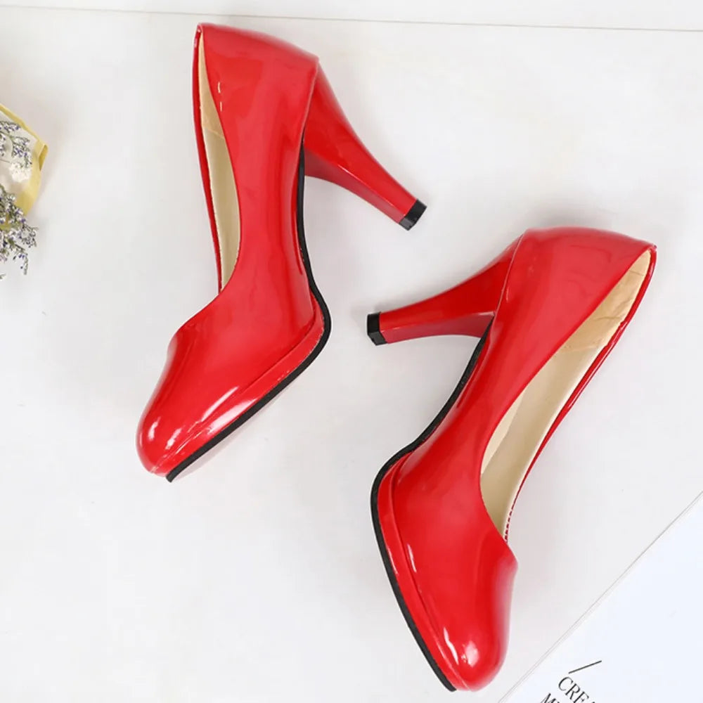 High Heels Shoes Women White Wedding Shoes