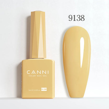 CANNI Hema Free Nail Gel Polish Christmas Red Color Collection Semi Permanent Nail Dehydrator Primer 9ml French Gorgeous Color