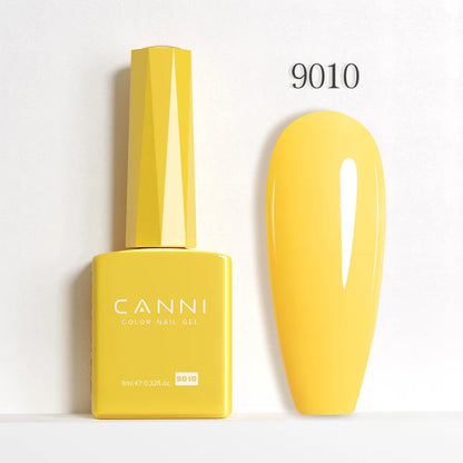 CANNI Hema Free Nail Gel Polish Christmas Red Color Collection Semi Permanent Nail Dehydrator Primer 9ml French Gorgeous Color