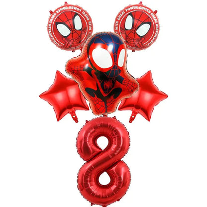 Spidey And His Amazing Friends Birthday Party Decoration Spiderman Theme