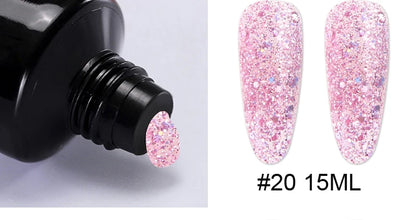 Pink/Clear/White Solid Builder Gel For Nails Hard Gel Extension Builder Nail Gel,Non-Sticky 3D Sculpture Diy Nail Poly Art Gel