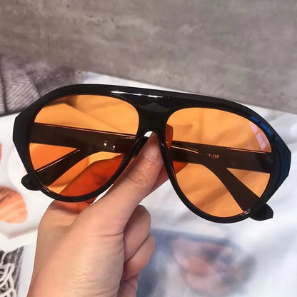 vintage oversized one piece gradient sunglasses women new fashion leopard print elegant sun glasses ladies trendy cat eye shades