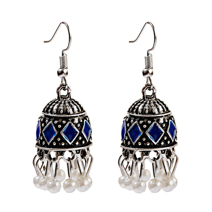 Pendientes Piercing Indian Jewelry Jhumka Tassel Earrings Women  Trendy Party