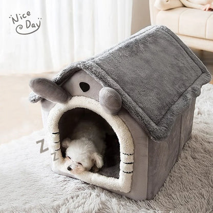 Cat /Dog bed Foldable Pet Sleepping Bed removable and washable nest