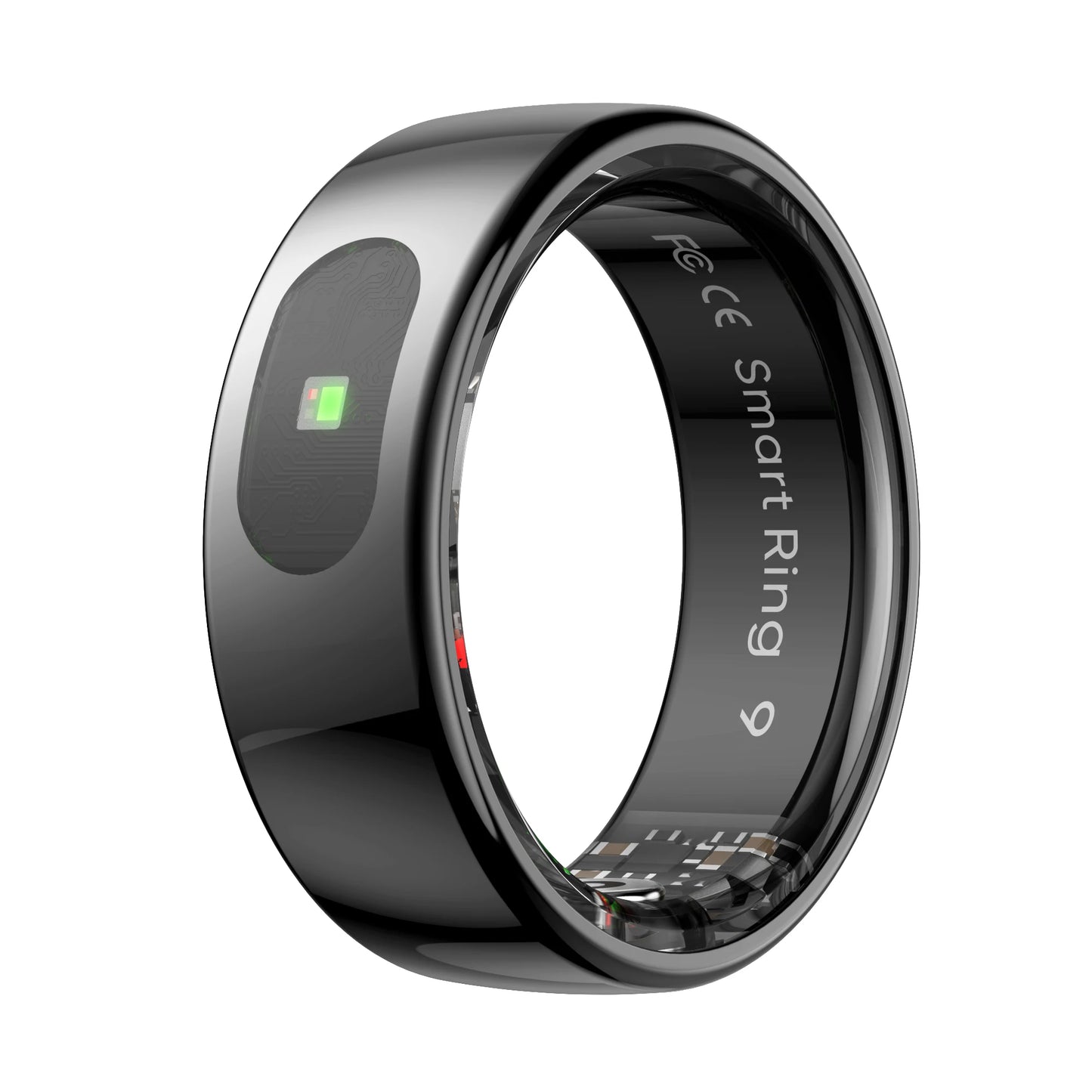 AI Smart Ring - Electronic Temperature, Sleep, Swimming, Blood & Pressure Monitor - Android IOS