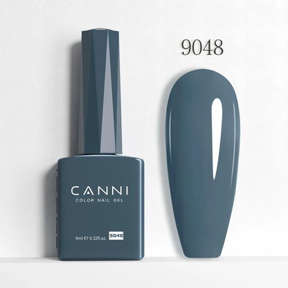 CANNI Hema Free Nail Gel Polish Christmas Red Color Collection Semi Permanent Nail Dehydrator Primer 9ml French Gorgeous Color
