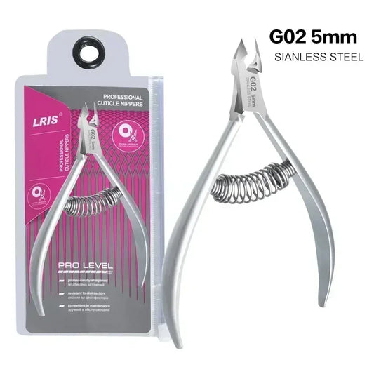 New Stainless Steel Cuticle Trimmer Professional Nail Nipper Remover for Fingernails