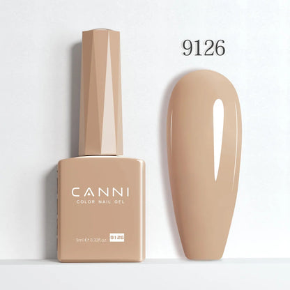 CANNI Hema Free Nail Gel Polish Christmas Red Color Collection Semi Permanent Nail Dehydrator Primer 9ml French Gorgeous Color