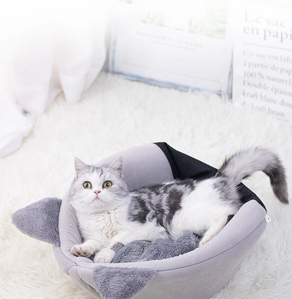 New Deep Sleep Comfort In Winter Cat Bed Iittle Mat