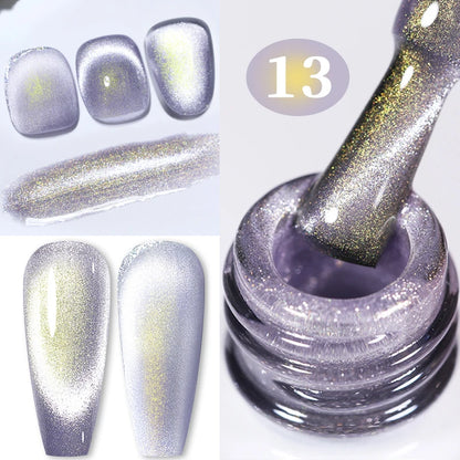 BORN PRETTY 10ml Water Light Cat Magnetic Gel Nail Polish Vernis Semi Permanent Soak Off Crystal Gel Polish For Nails Manicure