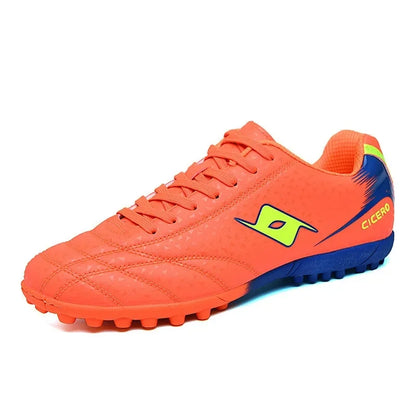 New Spring Summer Fashionable Children's Soccer Shoes Hard Bottom Running Shoes Grass Field Spike Training Shoes Child Shoes