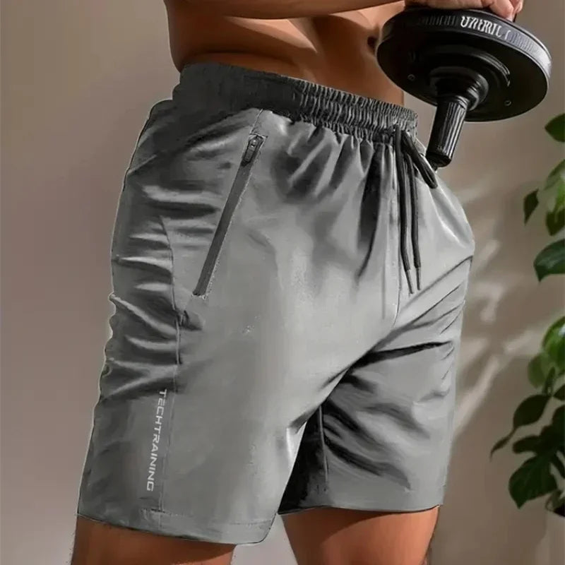 UETEEY Summer Shorts Men Gym Sport Running Squat Pants