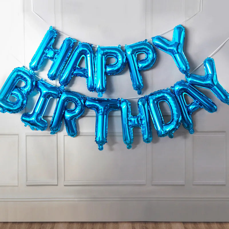 Balloons Party Supplies Birthday Decoration Happy Anniversary Baby Shower ]