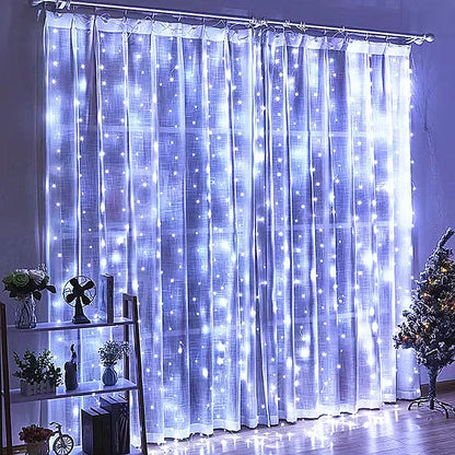 Holiday Light Fairy String Light 3M 4M 6M LED Christmas Decor 8 Mode USB Curtain Light Garland Wedding Party Birthday Decoration