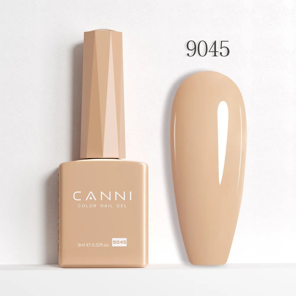 CANNI Hema Free Nail Gel Polish Christmas Red Color Collection Semi Permanent Nail Dehydrator Primer 9ml French Gorgeous Color