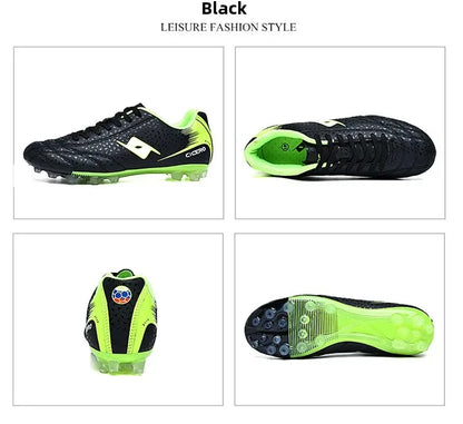 New Spring Summer Fashionable Children's Soccer Shoes Hard Bottom Running Shoes Grass Field Spike Training Shoes Child Shoes