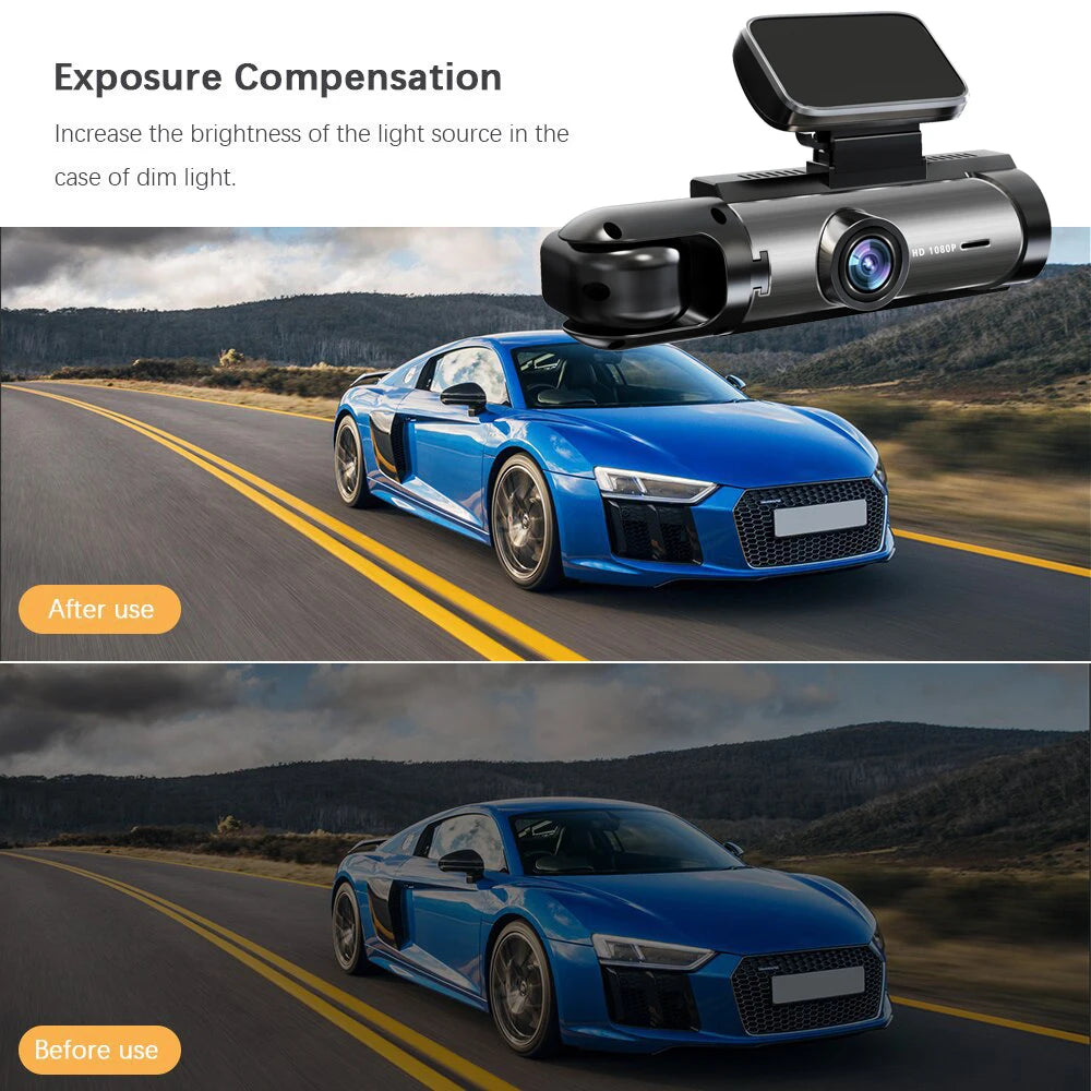 Dual Lens Car DVR FHD 1920*1080P Dash Camera