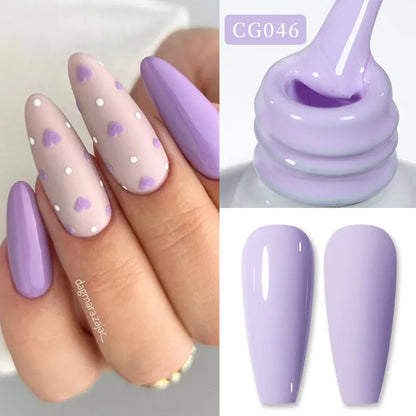 BORN PRETTY 10ml Glitter Silver Liner Paint Gel Nail Polish Line Stripe Gel Vernis Semi Permanent for Drawing Line French Nails
