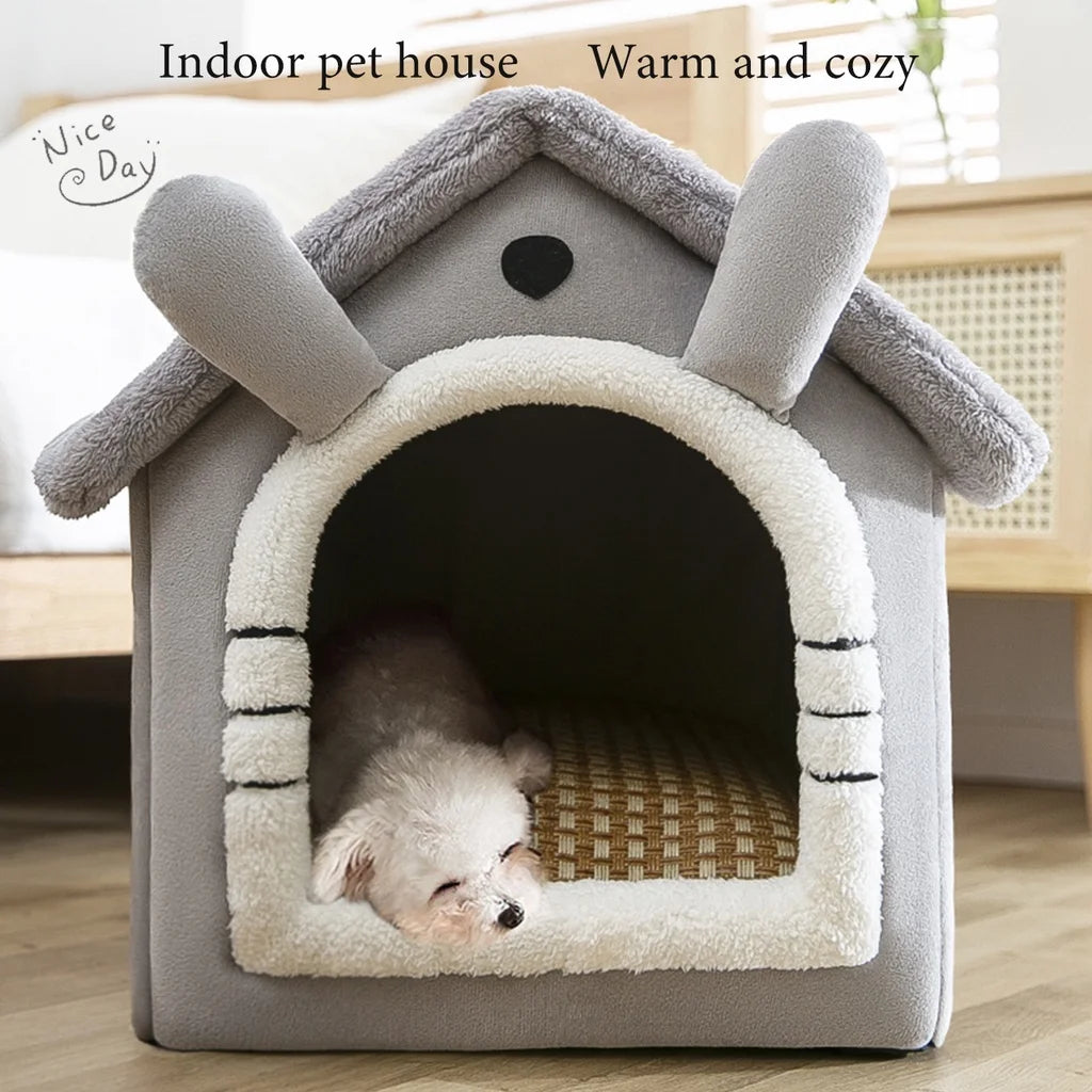 Cat /Dog bed Foldable Pet Sleepping Bed removable and washable nest