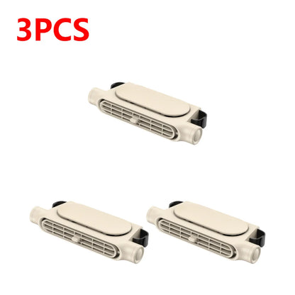 1-5PCS Car Headrest Cooling Air Fan 3 Speeds Adjustable Car Interior Rear Headrest Fan Cooler Air Cooling Fan Car Accessories