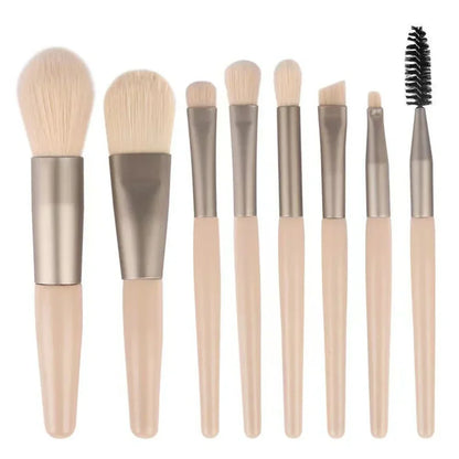 New 8Pcs Makeup Brush Set