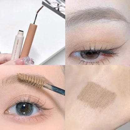 Natural Eyebrow Enhancer Dye Gel Tint Set Waterproof Long Lasting Quick Dry Dyeing Brow Tattoo Tinted Cream Brow Makeup Cosmetic