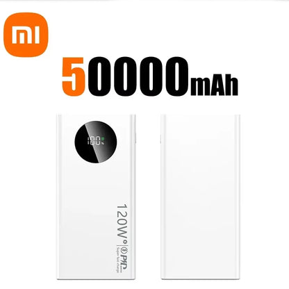 Xiaomi 120W 50000mAh High Capacity Power Bank Fast Charging Powerbank