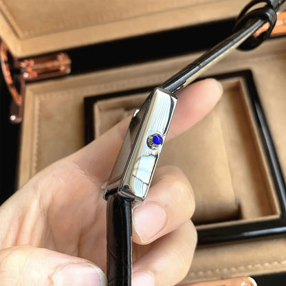 UTHAI Men Watch Business Light Luxury Brand Square Classical Calendar Waterproof Belt Male Fashion Quartz Clock Watches Gift