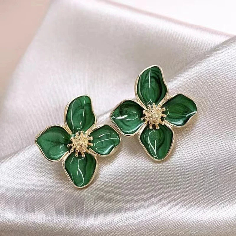 Flower Stud Earrings for Women Gir