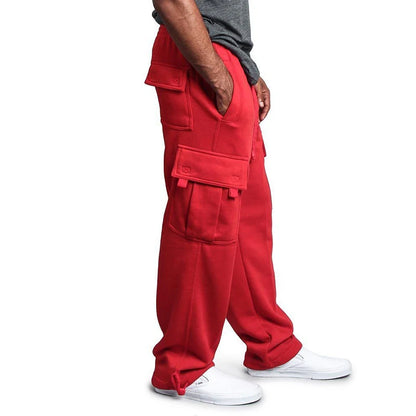 Mens Sweatpants Straight Fit Joggers for Sports and Streetwear