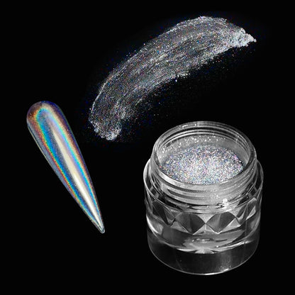 1pcs Nail Glitter Metallic Rubbing Dust Gel Polish Pigment Shinning Metal Manicure Decor Magic Mirror Powder Gold Silver Chrome